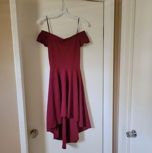 Off Shoulder Skater Dress